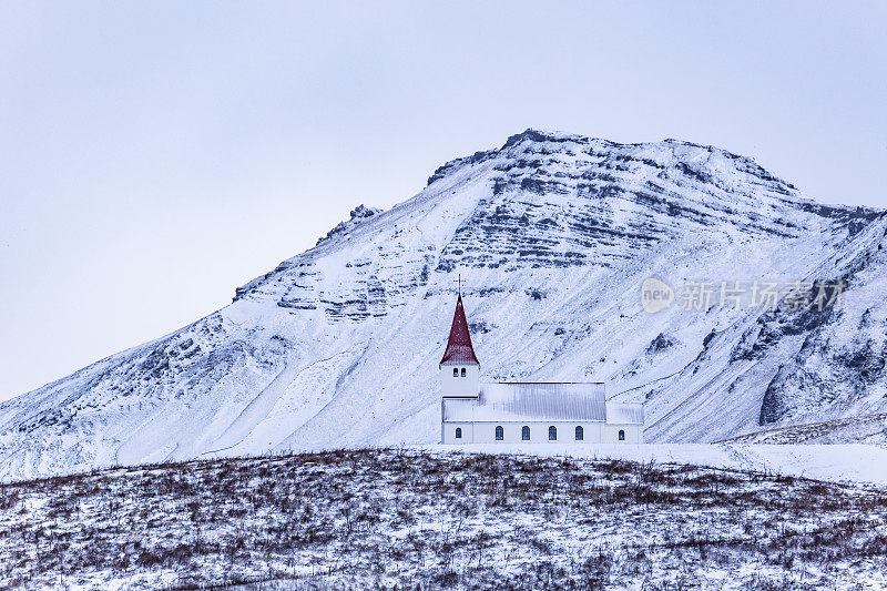 Vík i Myrdal Church Iceland